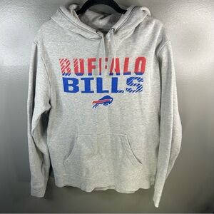 Buffalo Bills NFL Fanatics Grey Sweatshirt Hoodie Size Mens Large